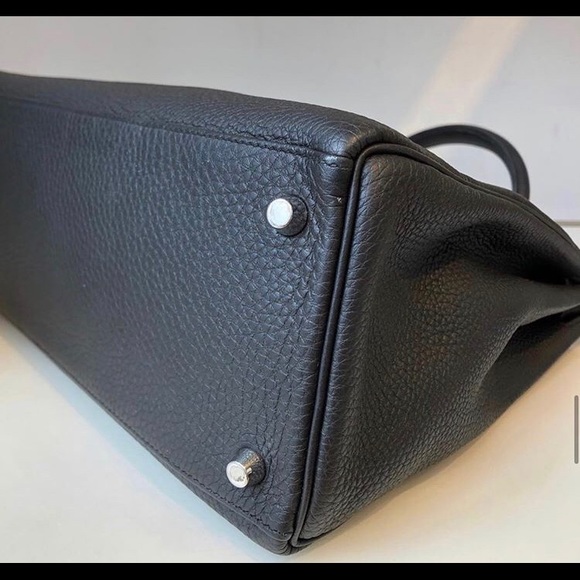 Hermes Kelly 35 Black Togo - Picture 3 of 4